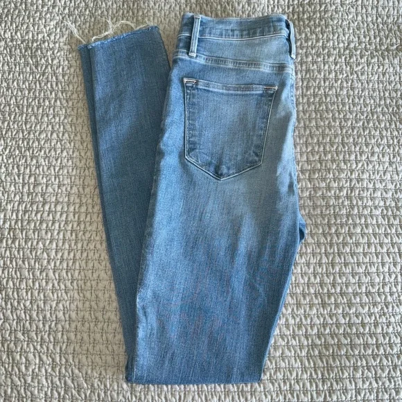 Frame Le High Light Blue Skinny Jean - Picture 1 of 6